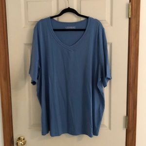 Women’s Plus 2X v- neck top